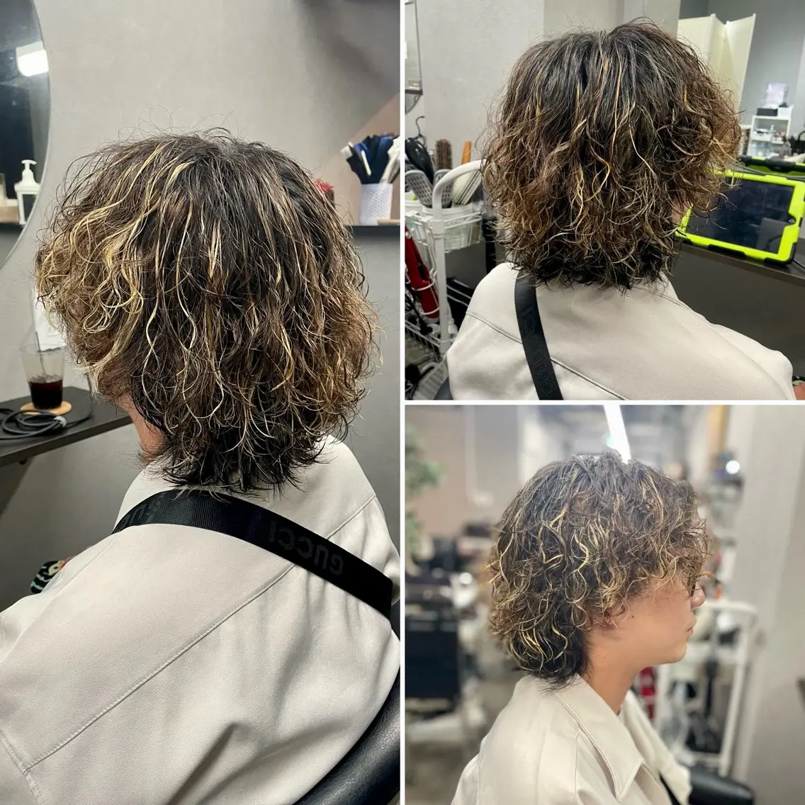 パーマ メンズ 🌹ミラクル美容師 🌹ブリーチ✨くっぽのヘアスタイル