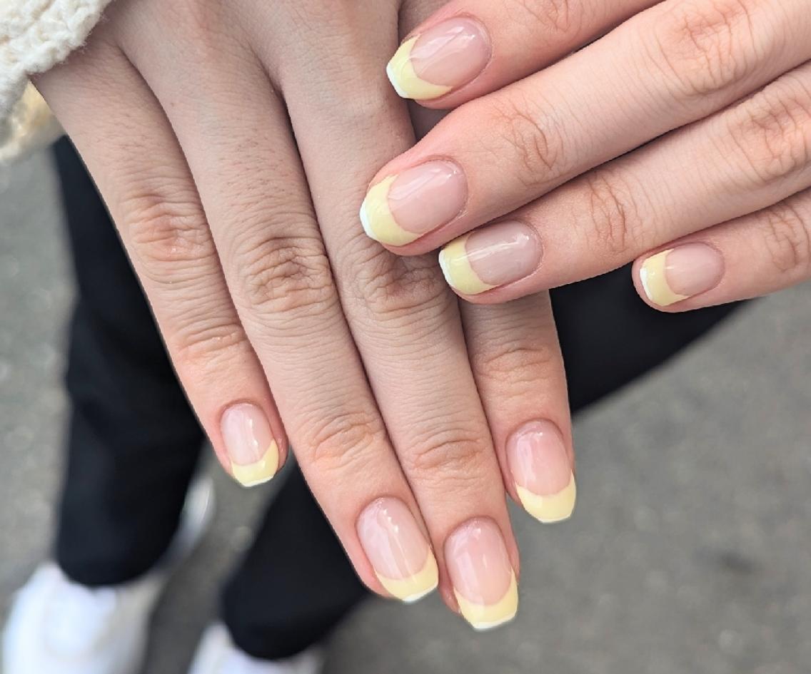 ネイル フレンチネイル ハンドネイル 推しネイル | 　aycnailのネイルデザイン