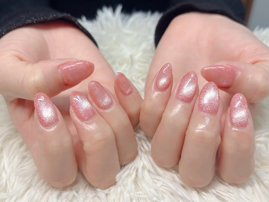 ネイル ハンドネイル パッチリオメメ Lianaのネイルデザイン