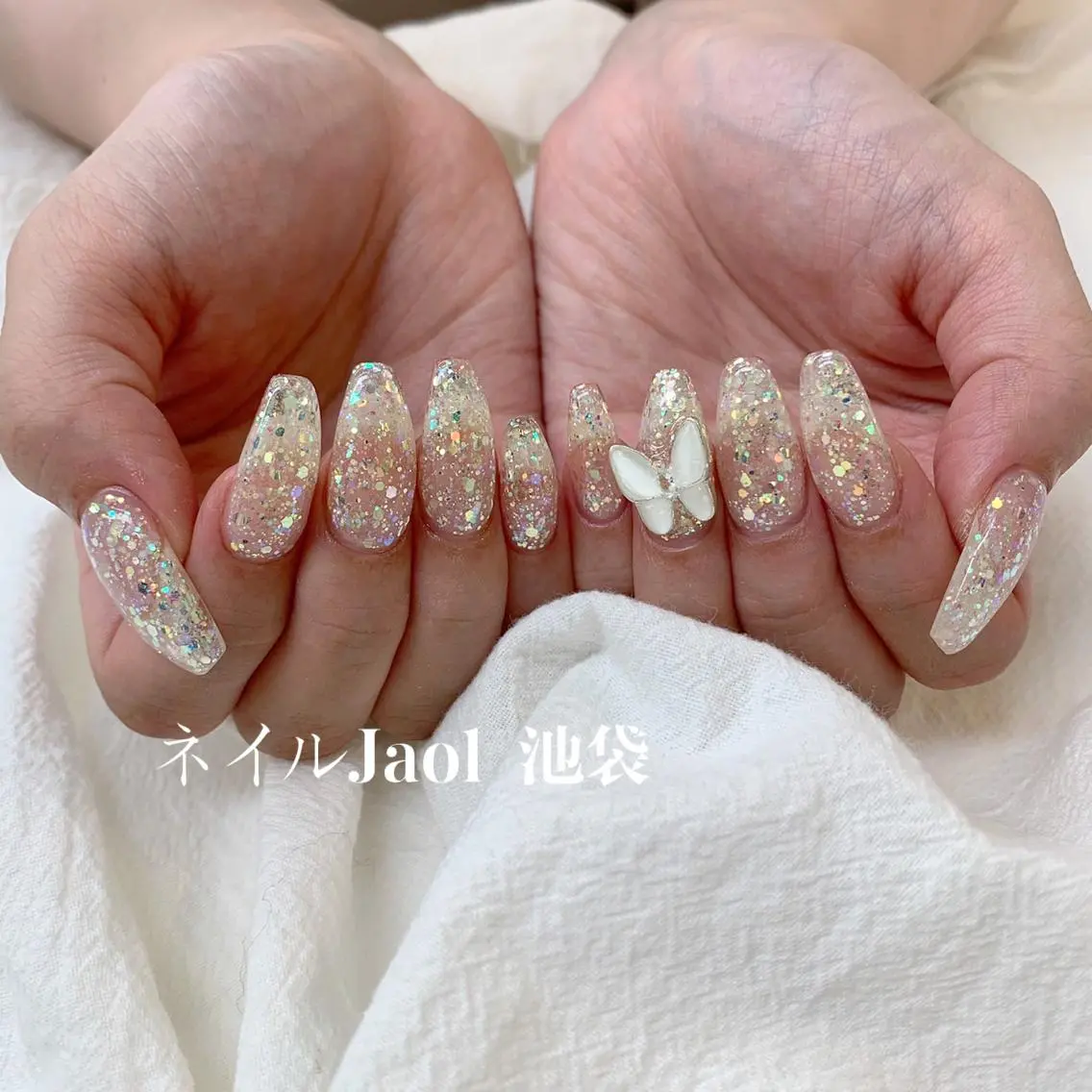 セミロング ネイルJaol 池袋のネイルデザイン