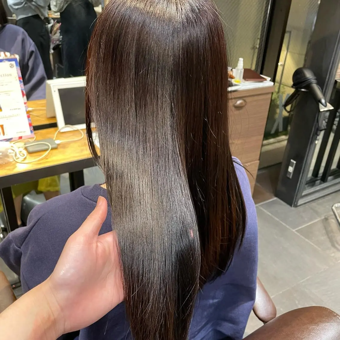 カラー ヘアカラー 松木 花鈴のヘアスタイル
