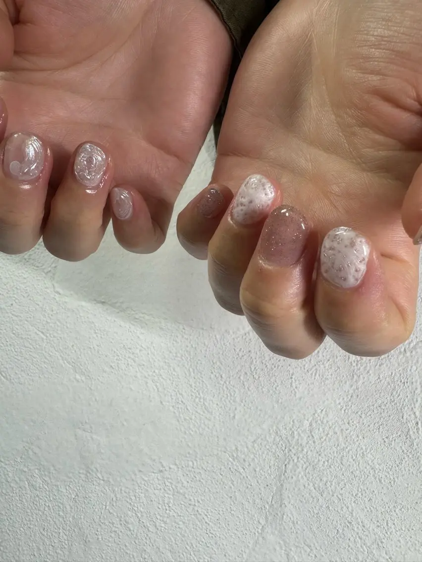 ネイル ニュアンスネイル &N NANAのネイルデザイン