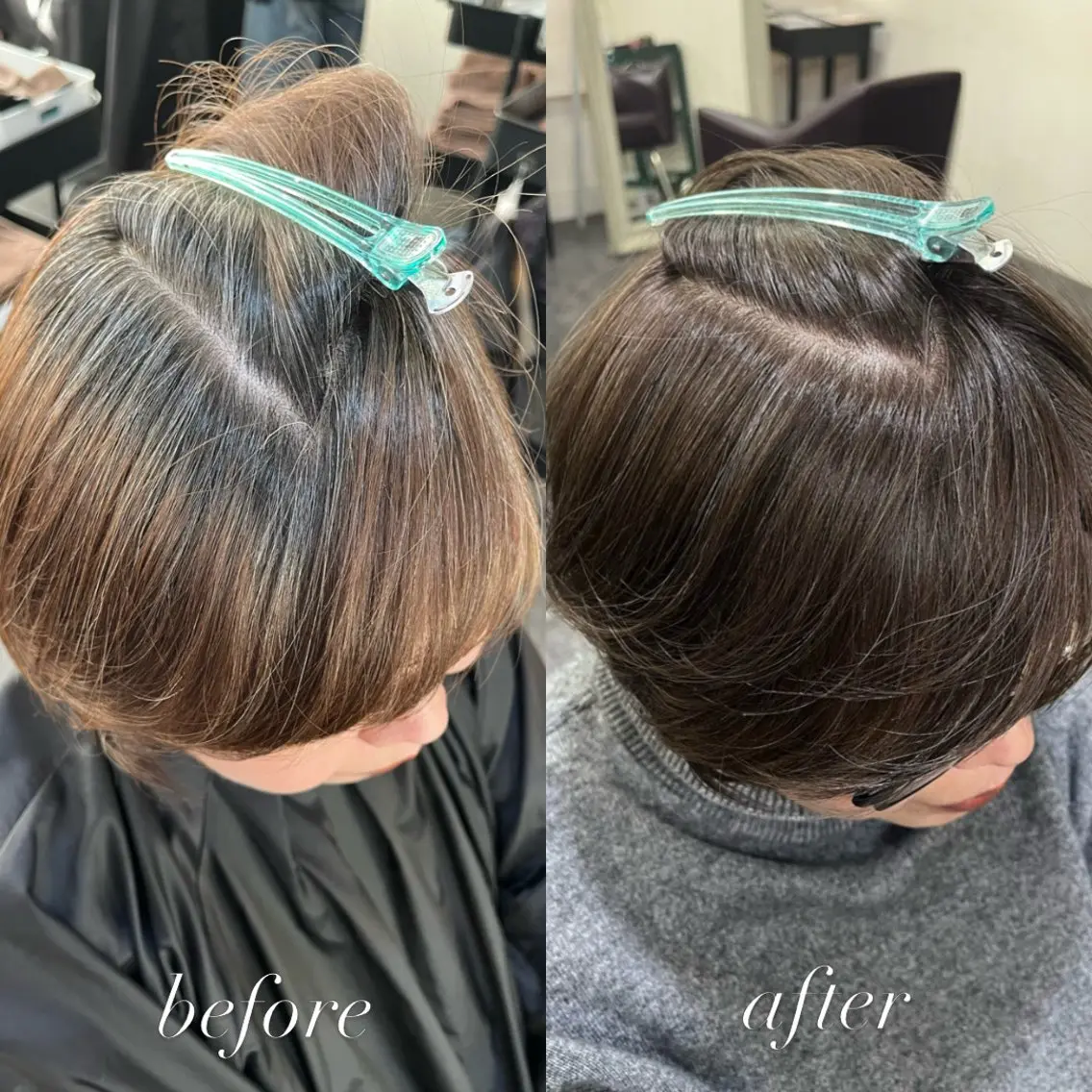 ショート 本山 凜のヘアスタイル