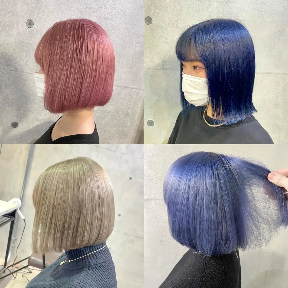 ショート カラー ハイトーンカラー ボブ 髪質改善/ブリーチ /長山遼太郎のヘアスタイル