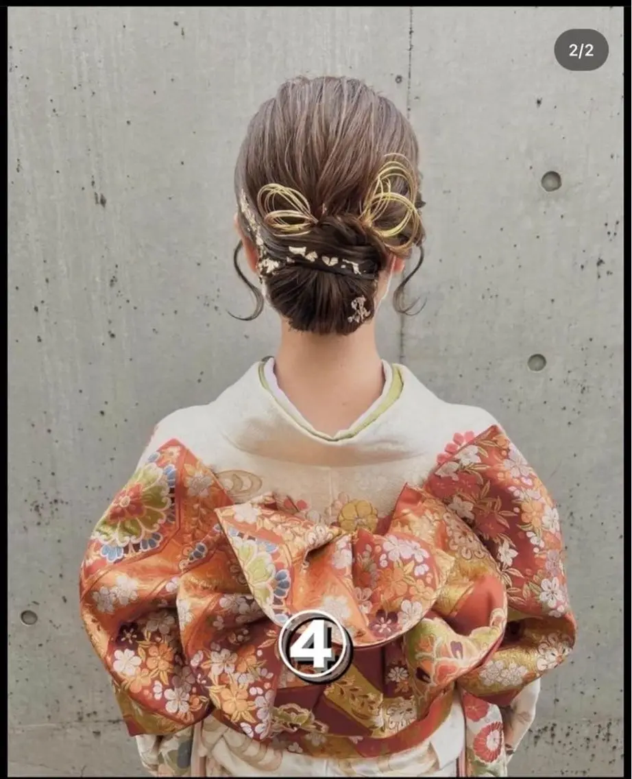 ヘアアレンジ Yu inaのヘアスタイル