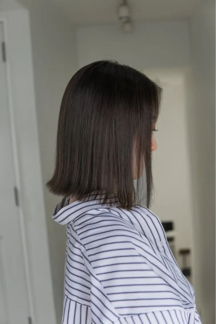 ミディアム カラー カット ヘアカラー 縮毛矯正 トリートメント 髪質改善/透明感 松下喬亮のヘアスタイル