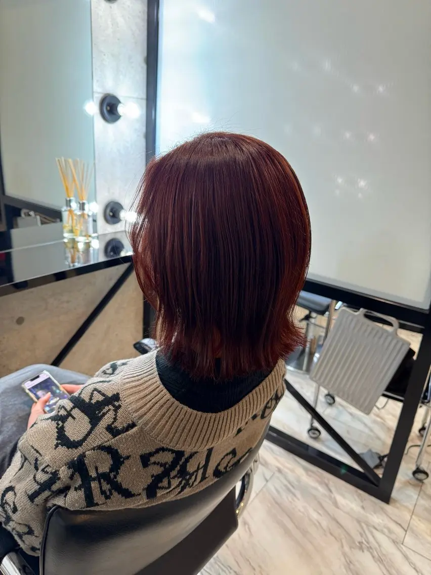 ミディアム ワダ マリのヘアスタイル