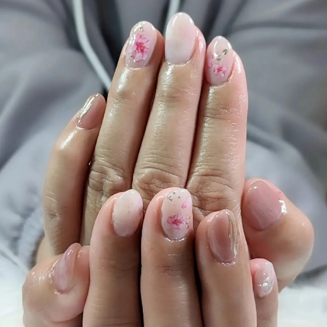 ネイル フラワーネイル m&pPrivate nailsalonのネイルデザイン