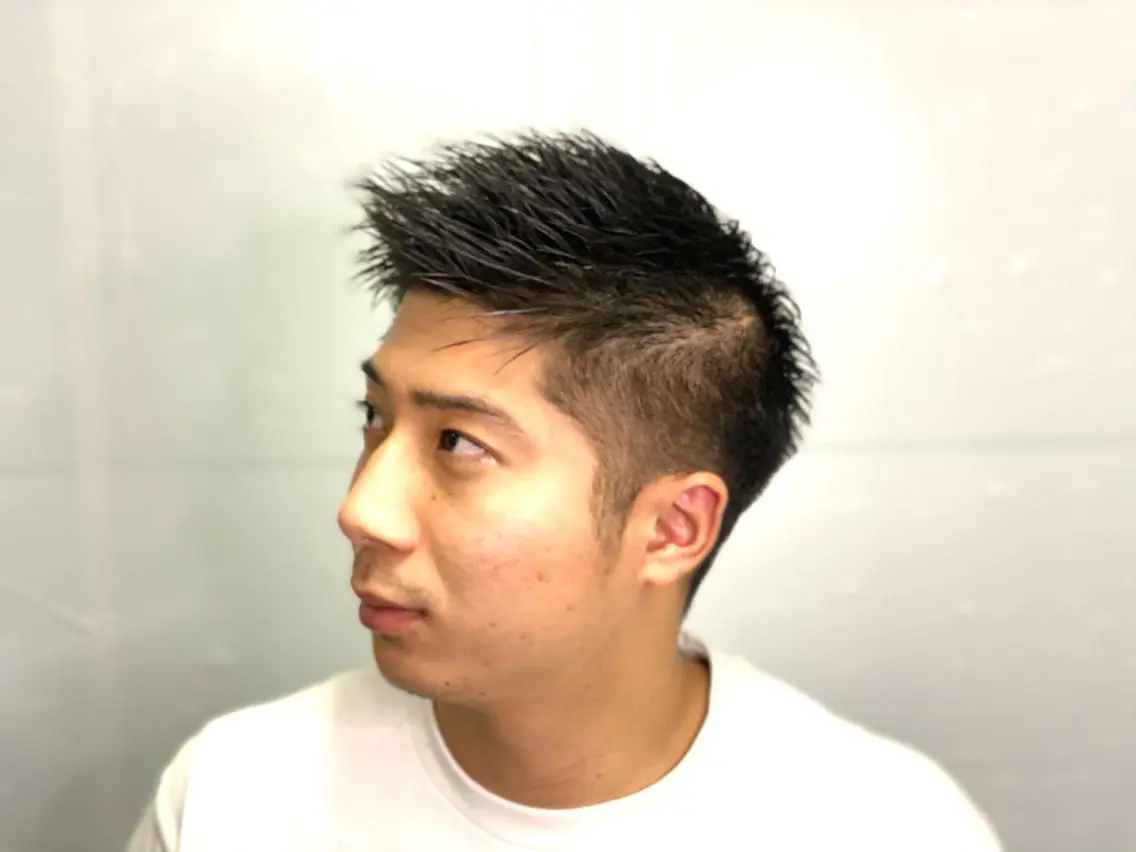 ショート メンズ 林田 龍明のヘアスタイル
