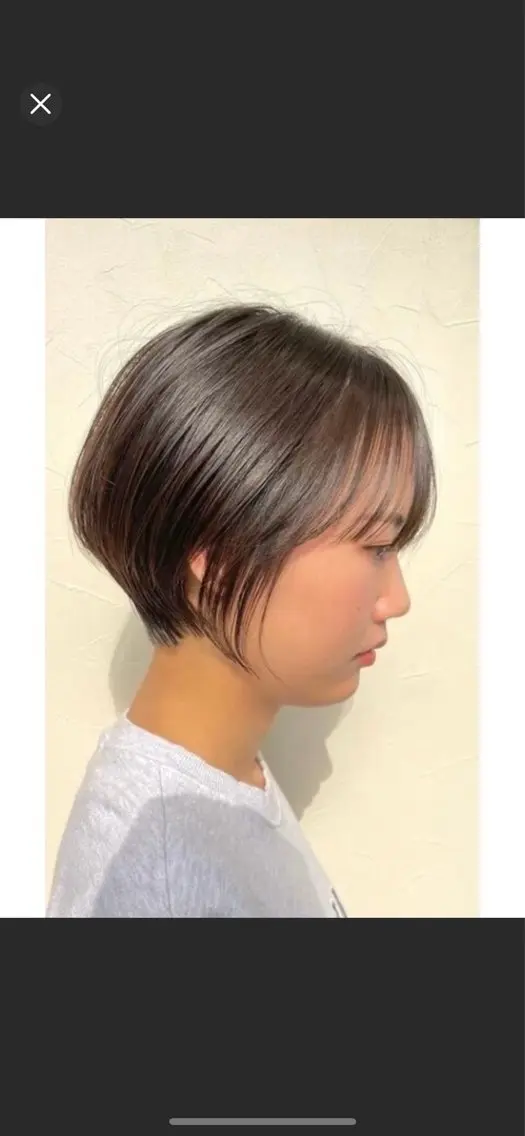 ショート 栗田 孝之のヘアスタイル