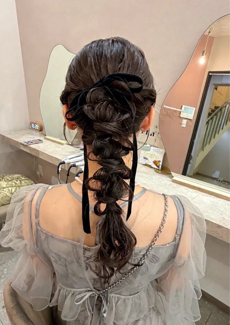 ヘアアレンジ Mila Makiのヘアスタイル