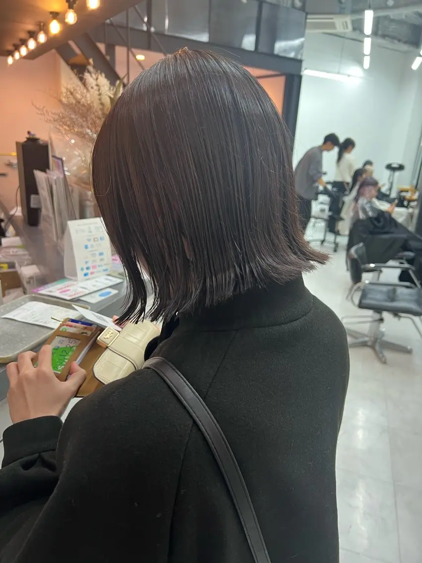 ショート カット ヘアカラー トリートメント 🌿大内雅斗 🌿韓国ヘアのヘアスタイル