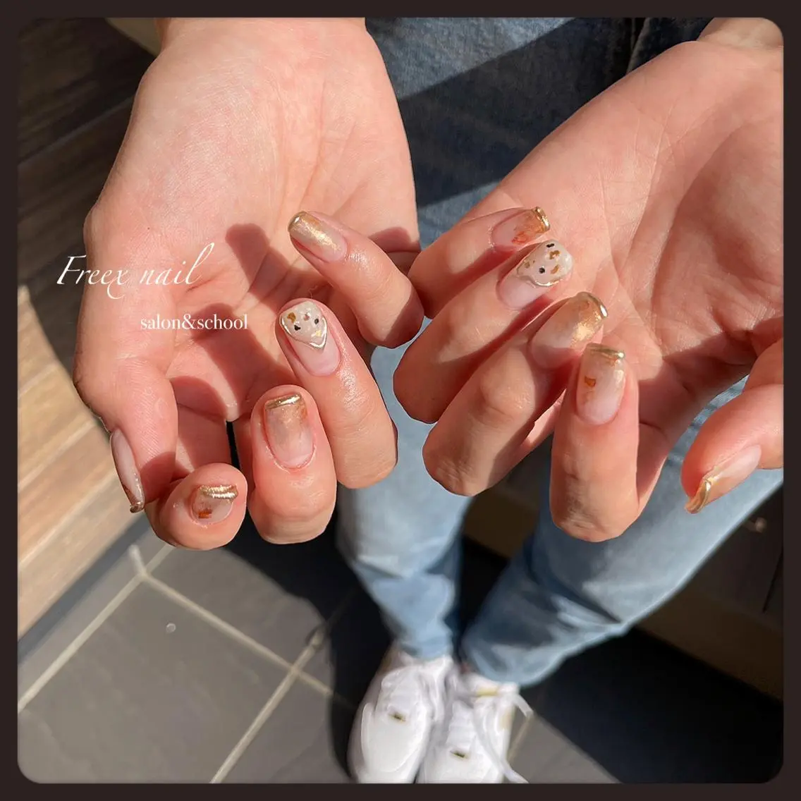 ネイル ニュアンスネイル ハンドネイル ハンドケア freex nail /ニュアンス/個性派のネイルデザイン