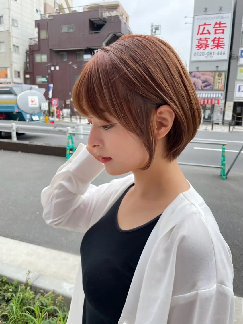 ショート 小峰 星花のヘアスタイル