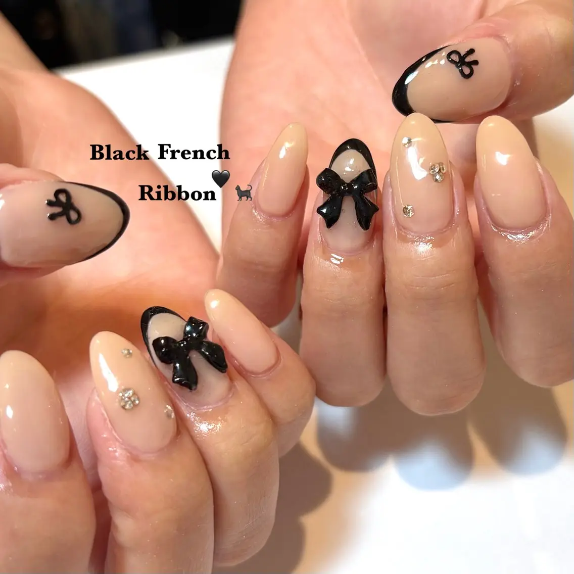 ネイル ハンドネイル nail 🐈‍⬛naokoのネイルデザイン