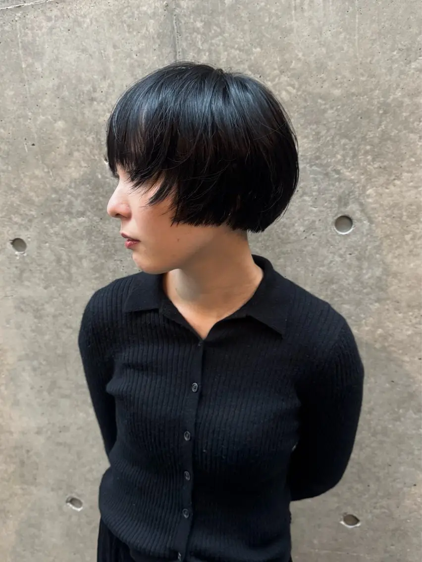 ショート ミヤザキ ソウマのヘアスタイル