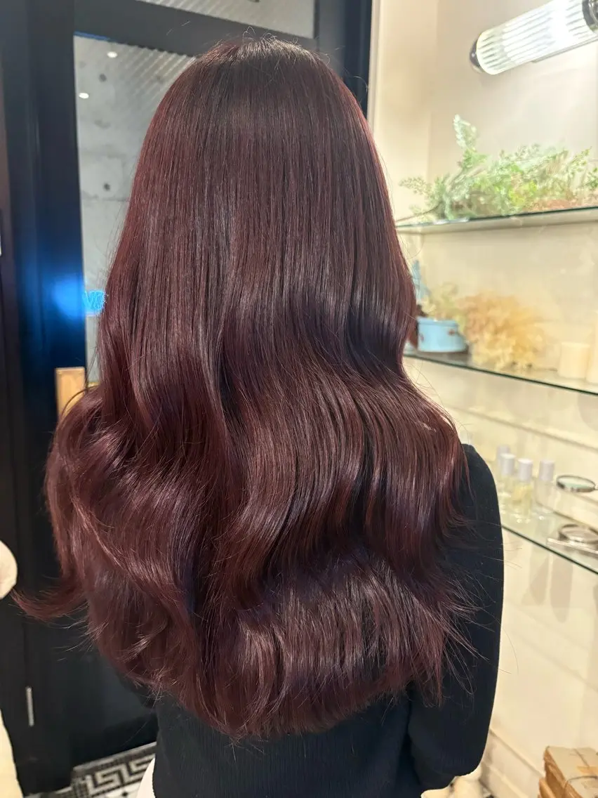 ロング カラー ヘアカラー トリートメント Konomura Neneのヘアスタイル
