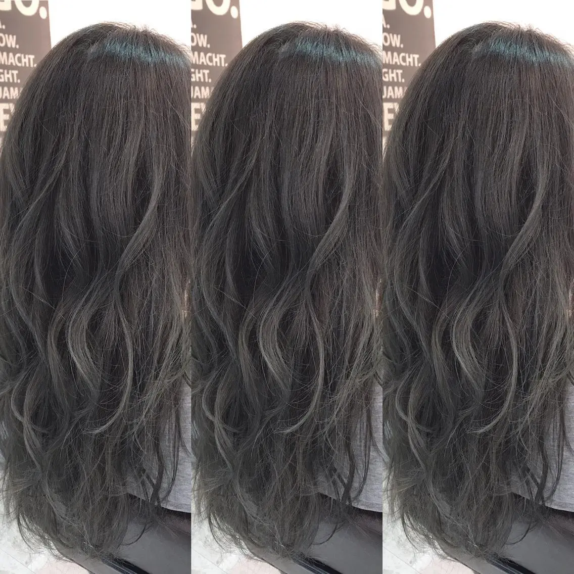 ロング カラー ハイライトカラー イルミナカラー ハイライト 青木 茂樹⭐️ 透明感カラーのヘアスタイル