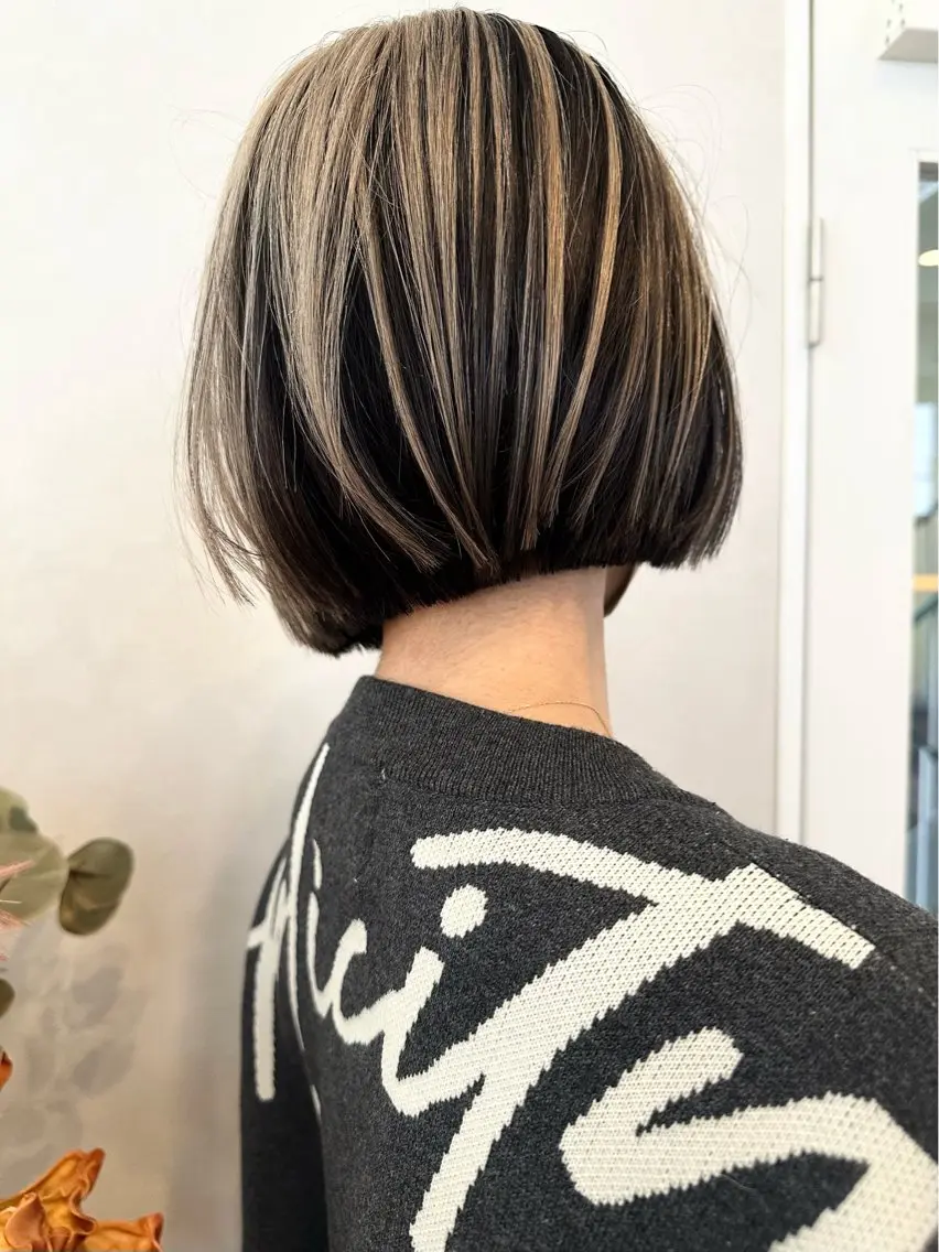 ショート カット ヘアカラー トリートメント 💖透明感カラー HAYATO💖のヘアスタイル