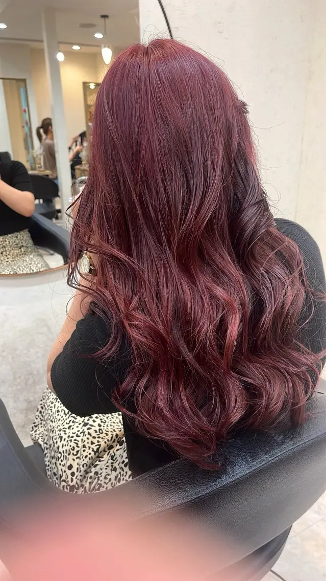 セミロング シマオカイッセイ 個室サロンaceのヘアスタイル