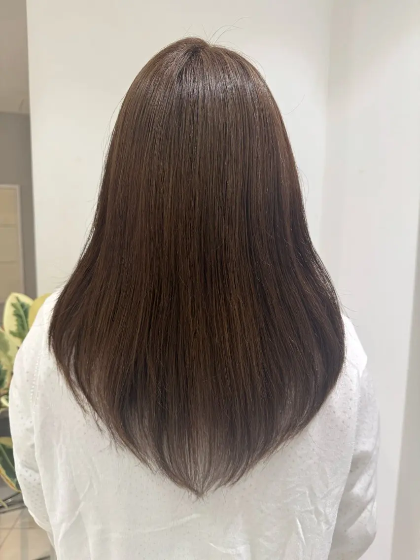 ロング 佐々木 悠安のヘアスタイル