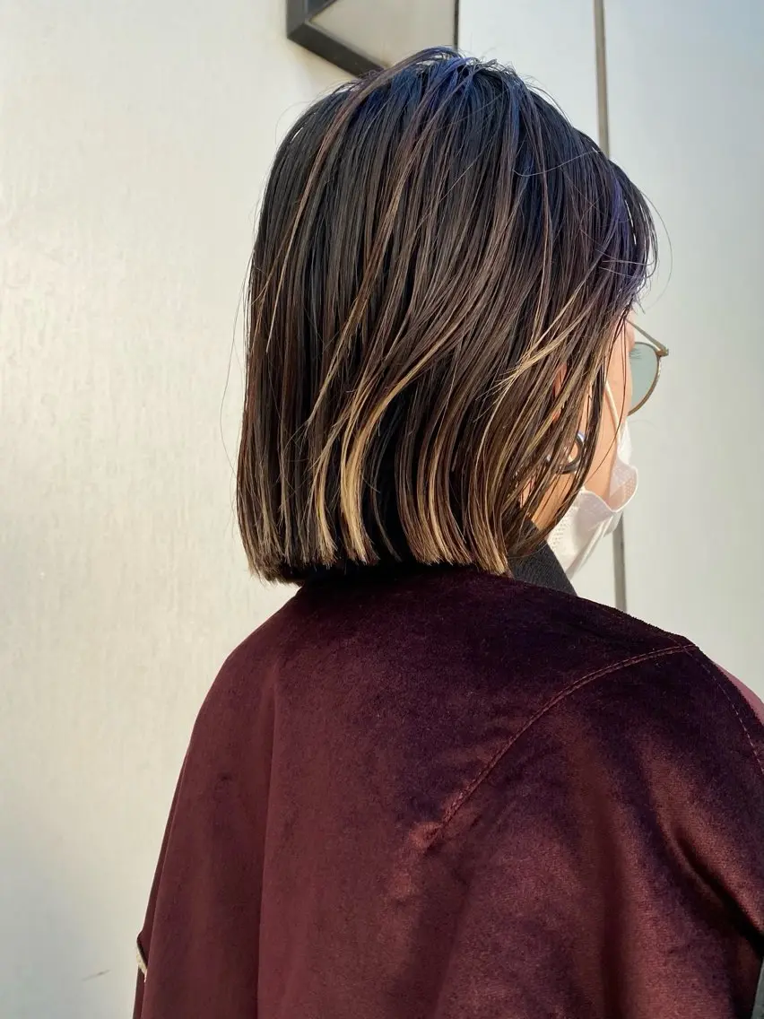 ショート ボブ カット KAWAHARA YUKIのヘアスタイル
