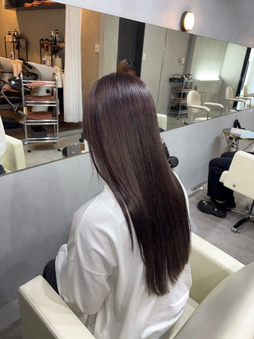 ロング カラー ヘアカラー 松井   結愛/ ユアのヘアスタイル