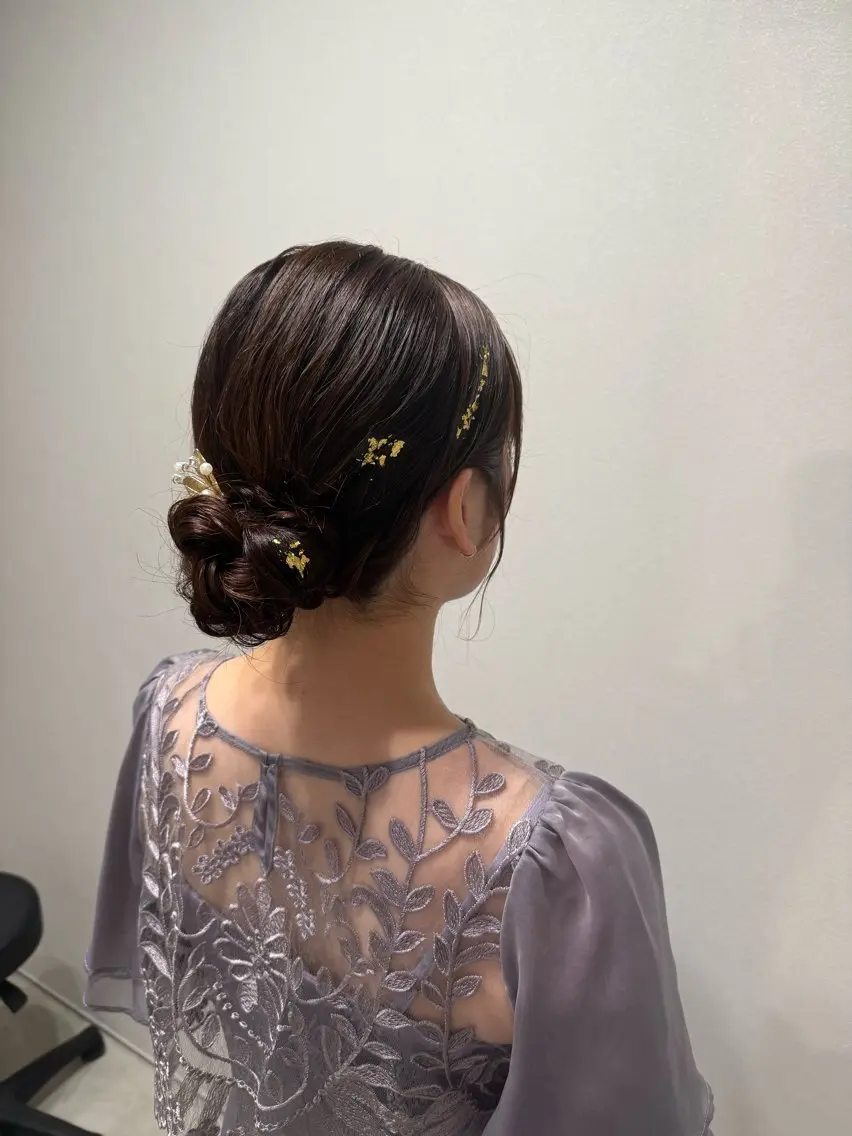 セミロング ヘアセット see. アズサのヘアスタイル