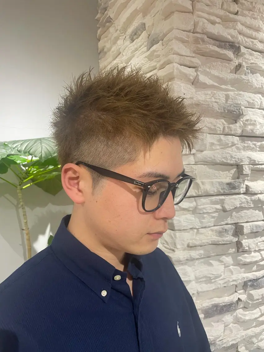 ショート メンズ 林 昌宏のヘアスタイル