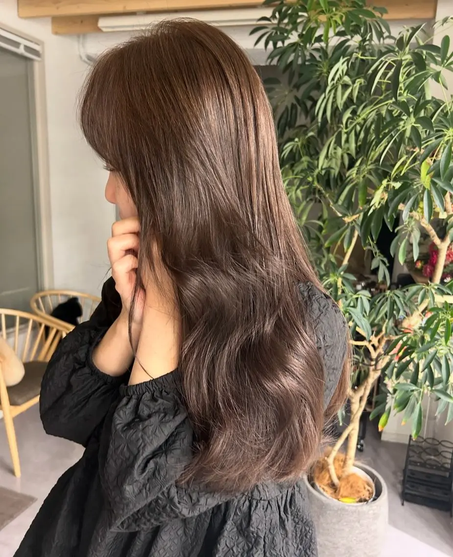 ロング ayu omochaのヘアスタイル