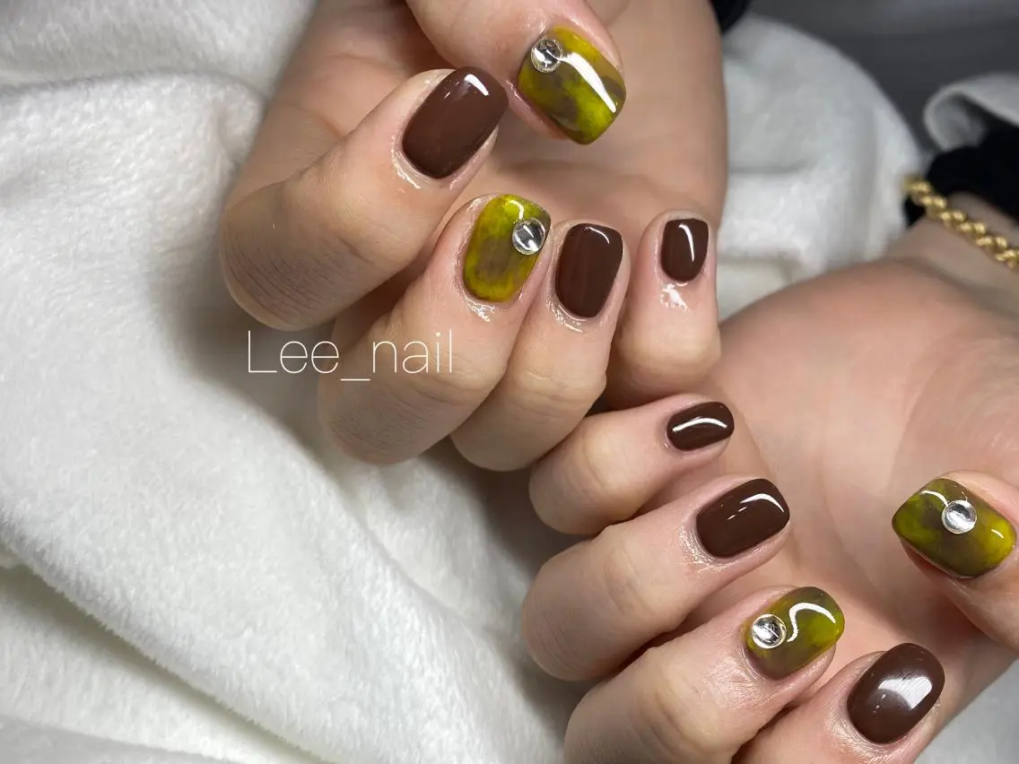 ネイル ニュアンスネイル ハンドネイル Lee_ nailのネイルデザイン
