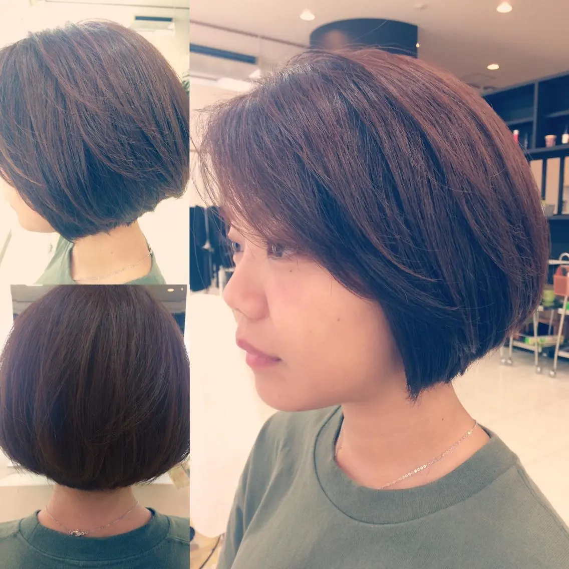 ショート ボブ いけだ ゆうのヘアスタイル