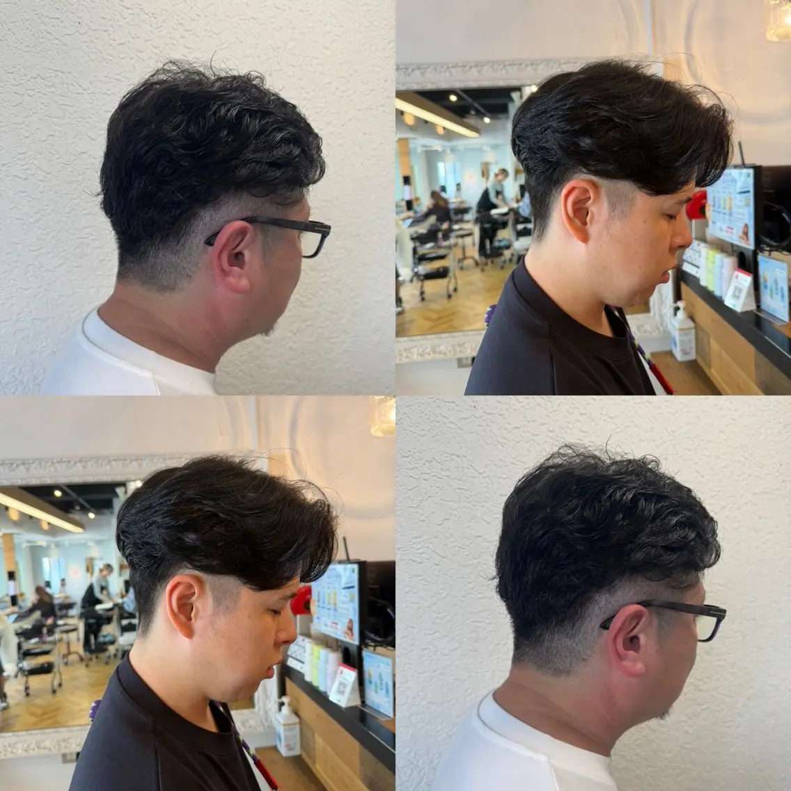 ショート カット パーマ ヘアセット 髪質改善カラー🦋 田村のヘアスタイル