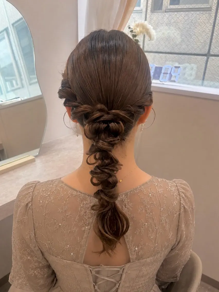 ヘアアレンジ Mila Makiのヘアスタイル
