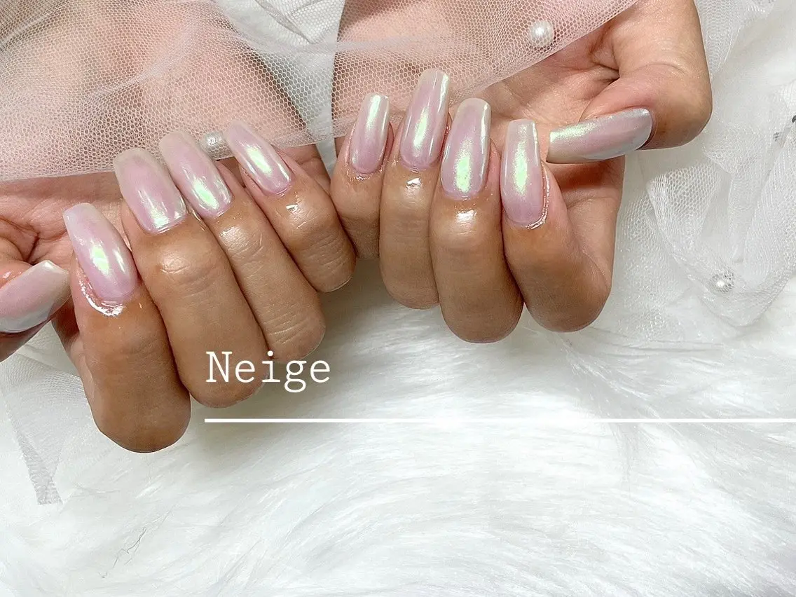 ネイル ハンドネイル Neige‪𓂃ai ＊梅津 / 松尾のネイルデザイン