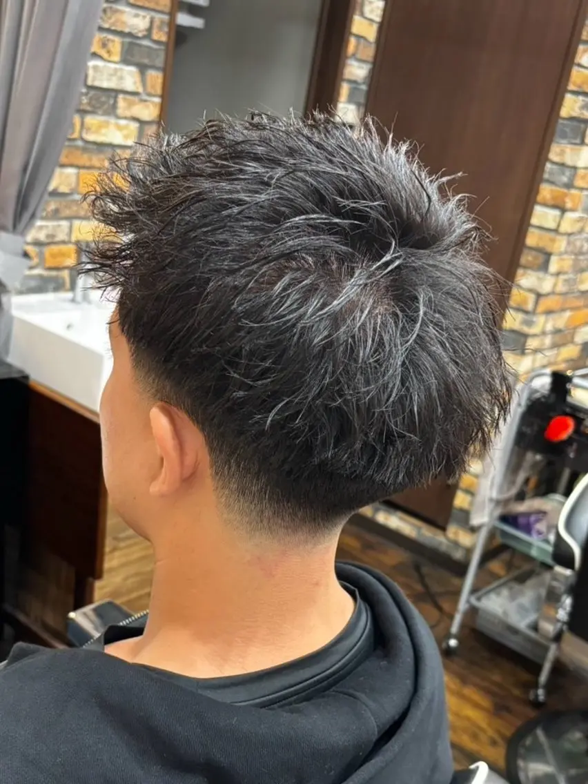 ミディアム パーマ 🌈予約の98%パ ーマ⭕️🌈福本のヘアスタイル