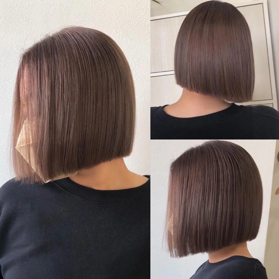 ミディアム カット ヘアカラー トリートメント ♡MIHO♡ スタイリストのヘアスタイル