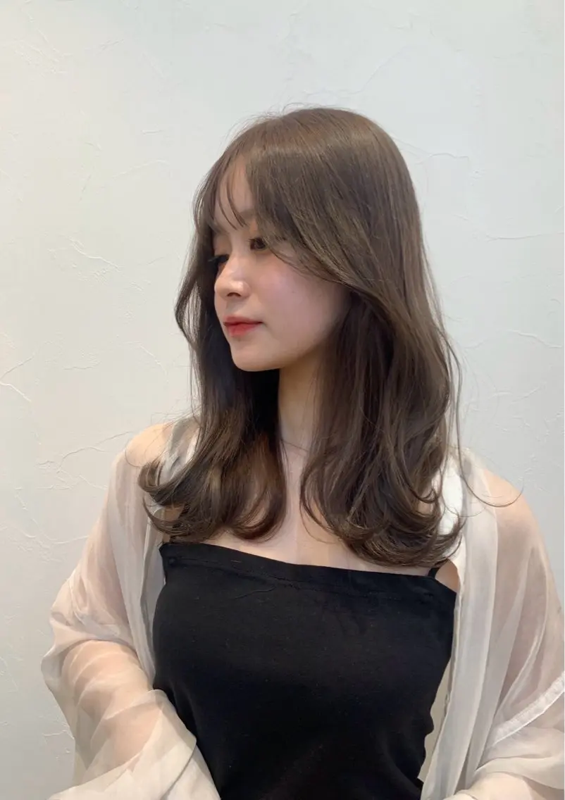 ロング カラー パーマ ヘアアレンジ メンズ キッズ 🪞ボブ特化/顔 まわり🧸mai🎀のヘアスタイル