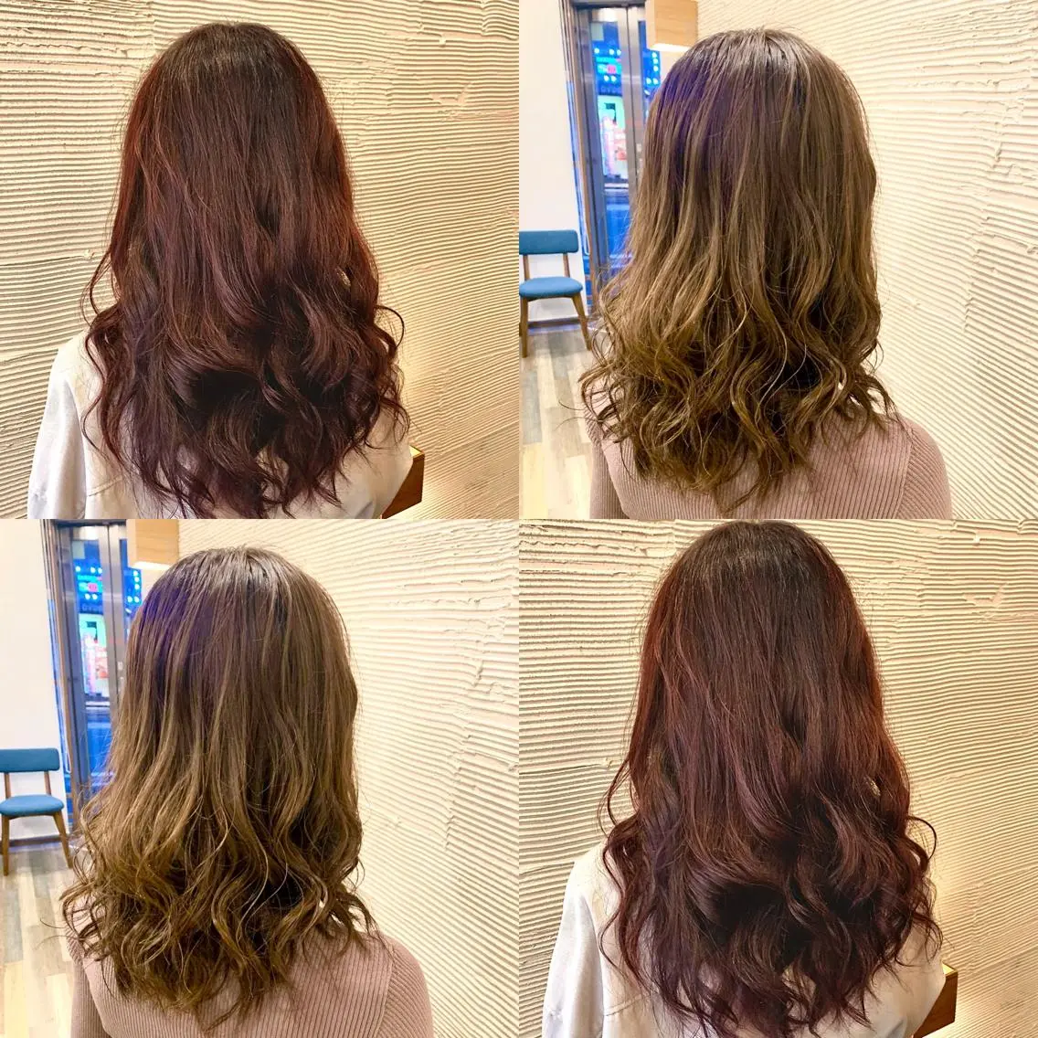ミディアム カラー カット ヘアカラー トリートメント VIE.ORNER 浦安店 三上真弥のヘアスタイル