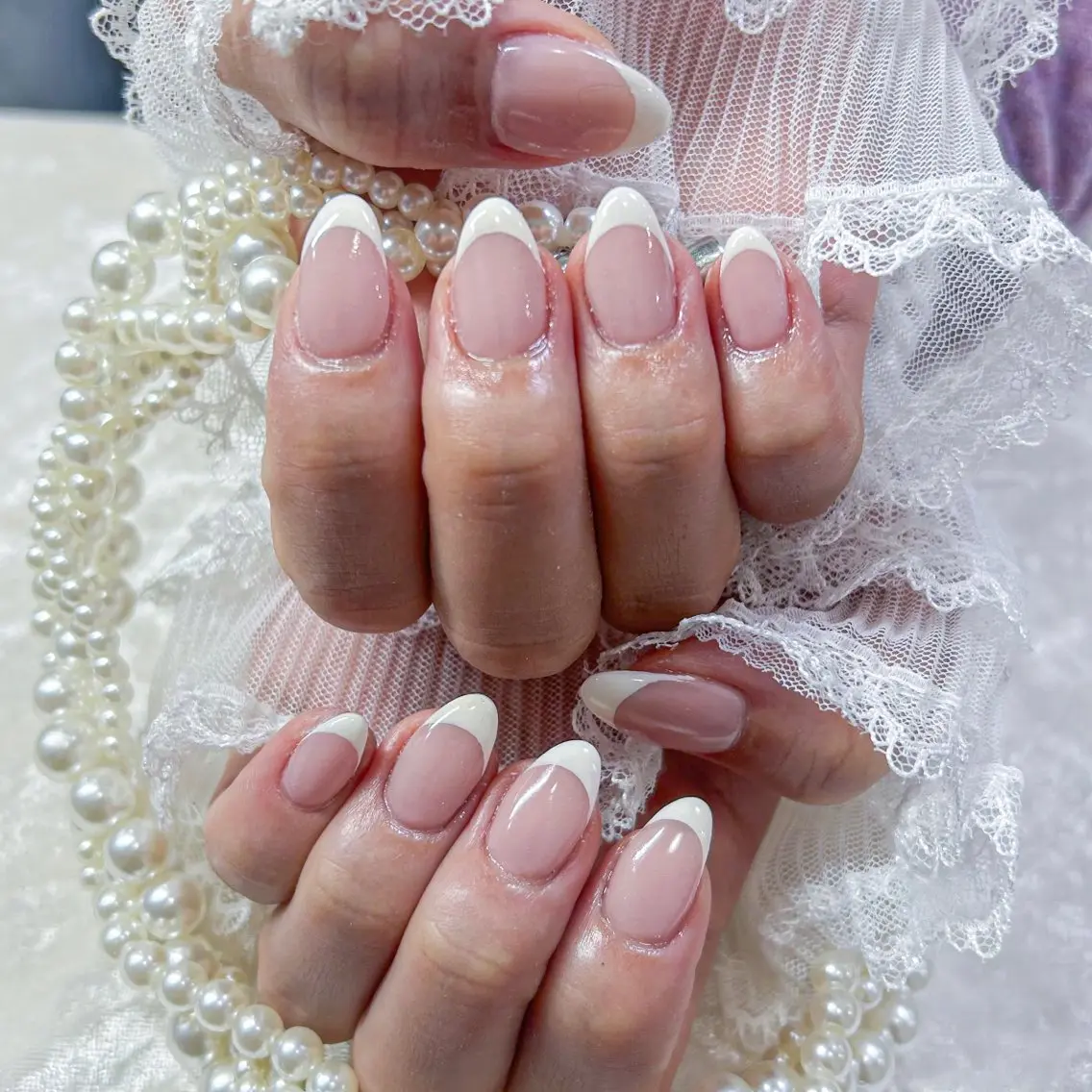 ネイル アートネイル 長さ出し フットネイル 韓国ネイル マグネットネイル ハンドネイル Minami 🍓のネイルデザイン