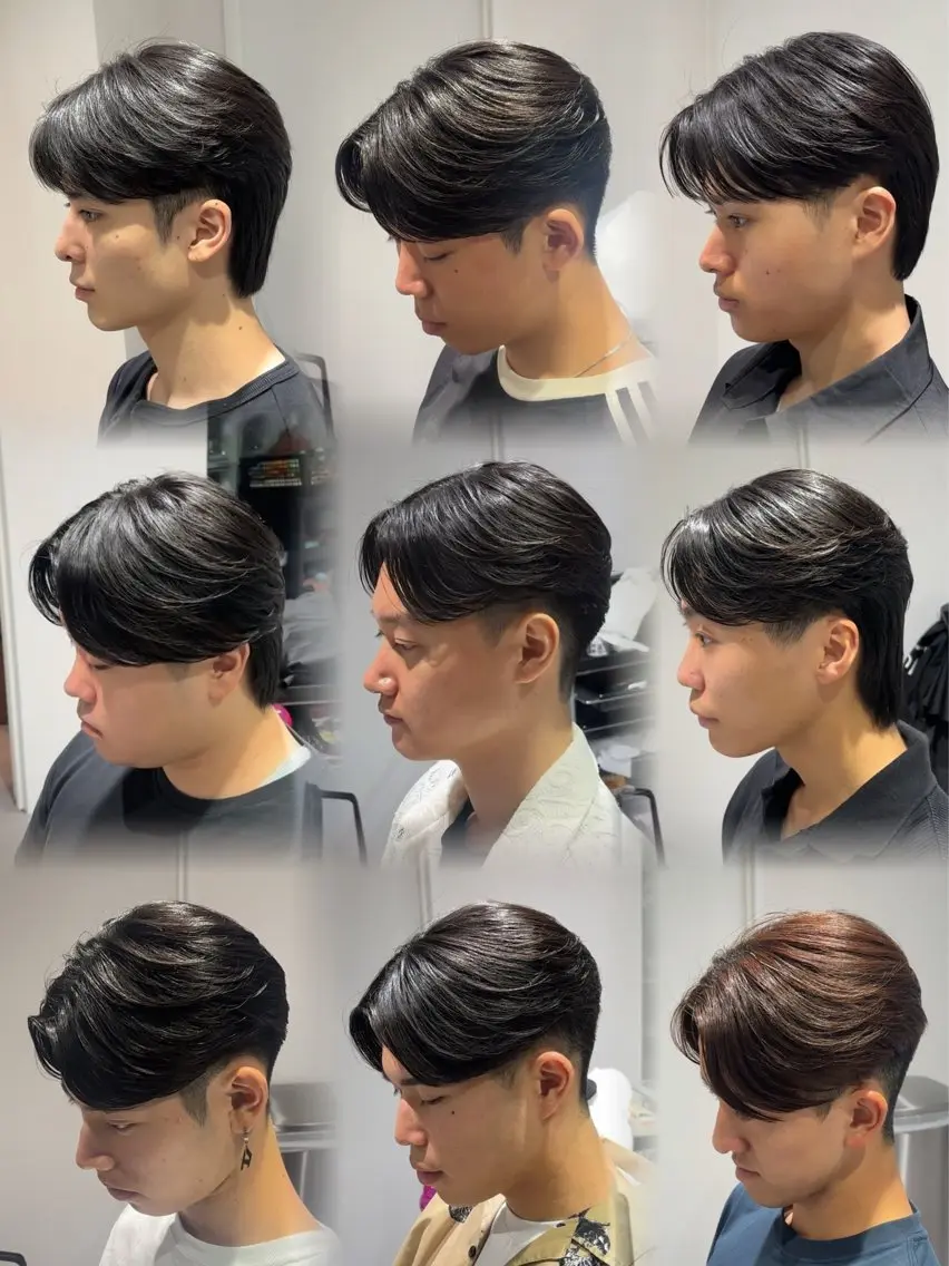 パーマ メンズ カット 縮毛矯正 メンズ特化 RENのヘアスタイル