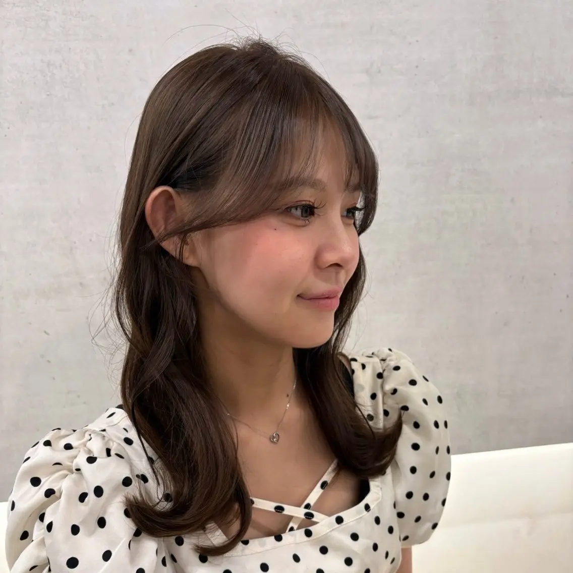 ロング カラー ヘアカラー はるな/透明感カラー /暖色カラーのヘアスタイル