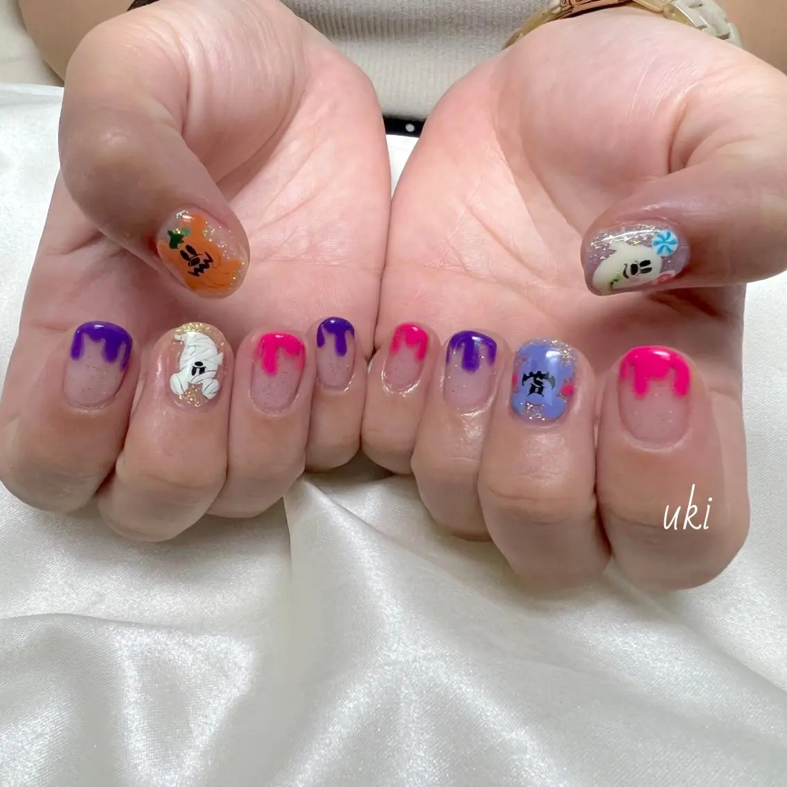ネイル ハロウィン Ameri nail /UKIのネイルデザイン