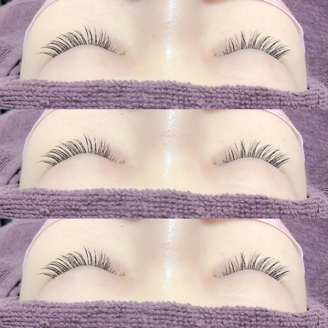 フラットラッシュ80本《ナチュラル》の写真