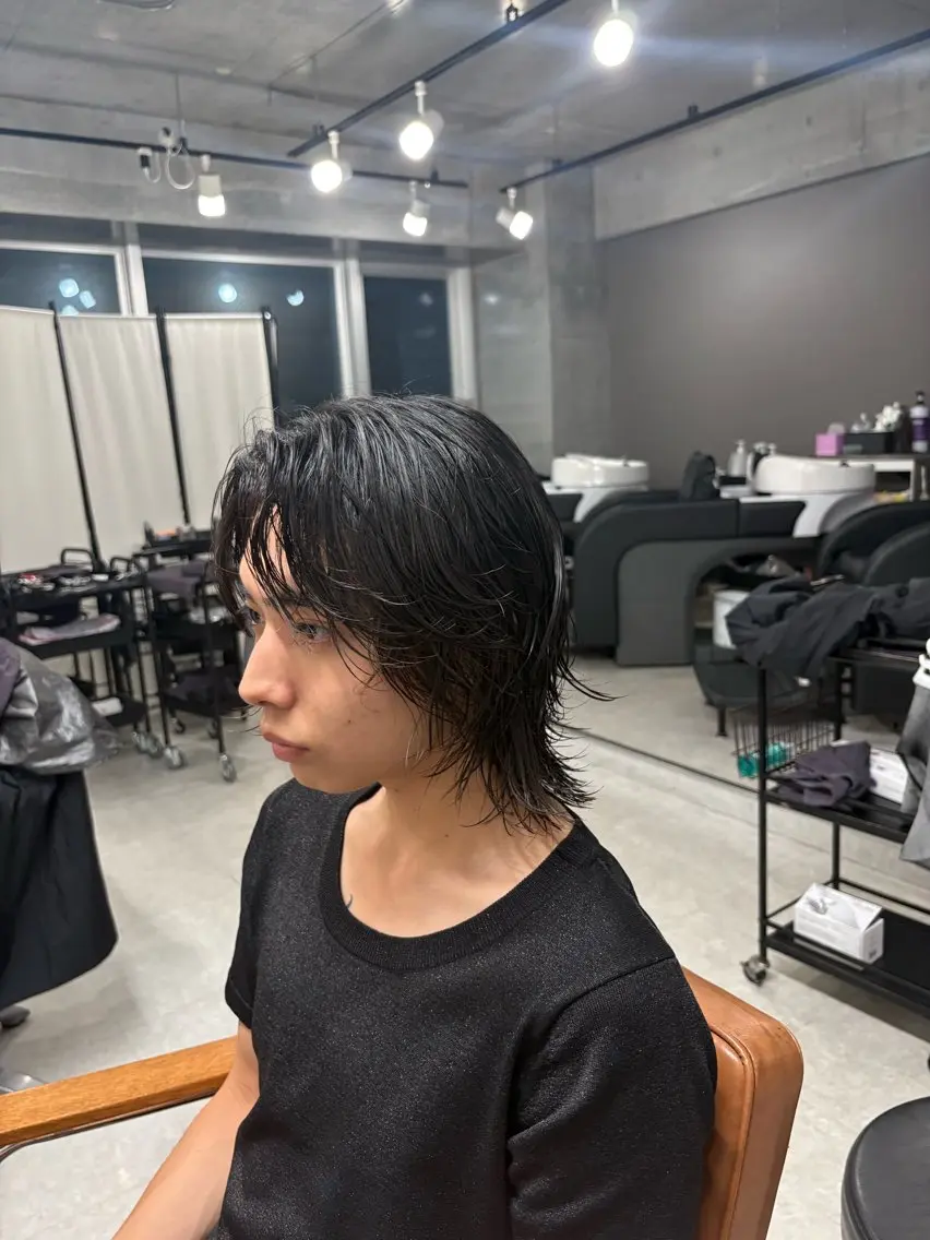 パーマ メンズ メンズパーマ 下北沢メンズパーマ 特化園田　楓莉のヘアスタイル