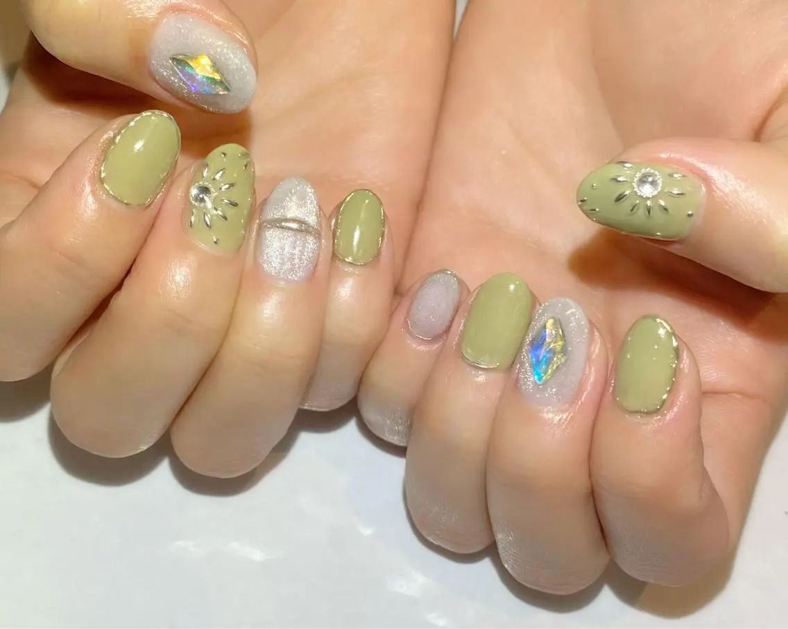 ネイル ハンドネイル Lino+ ネイル&よもぎ蒸しのネイルデザイン