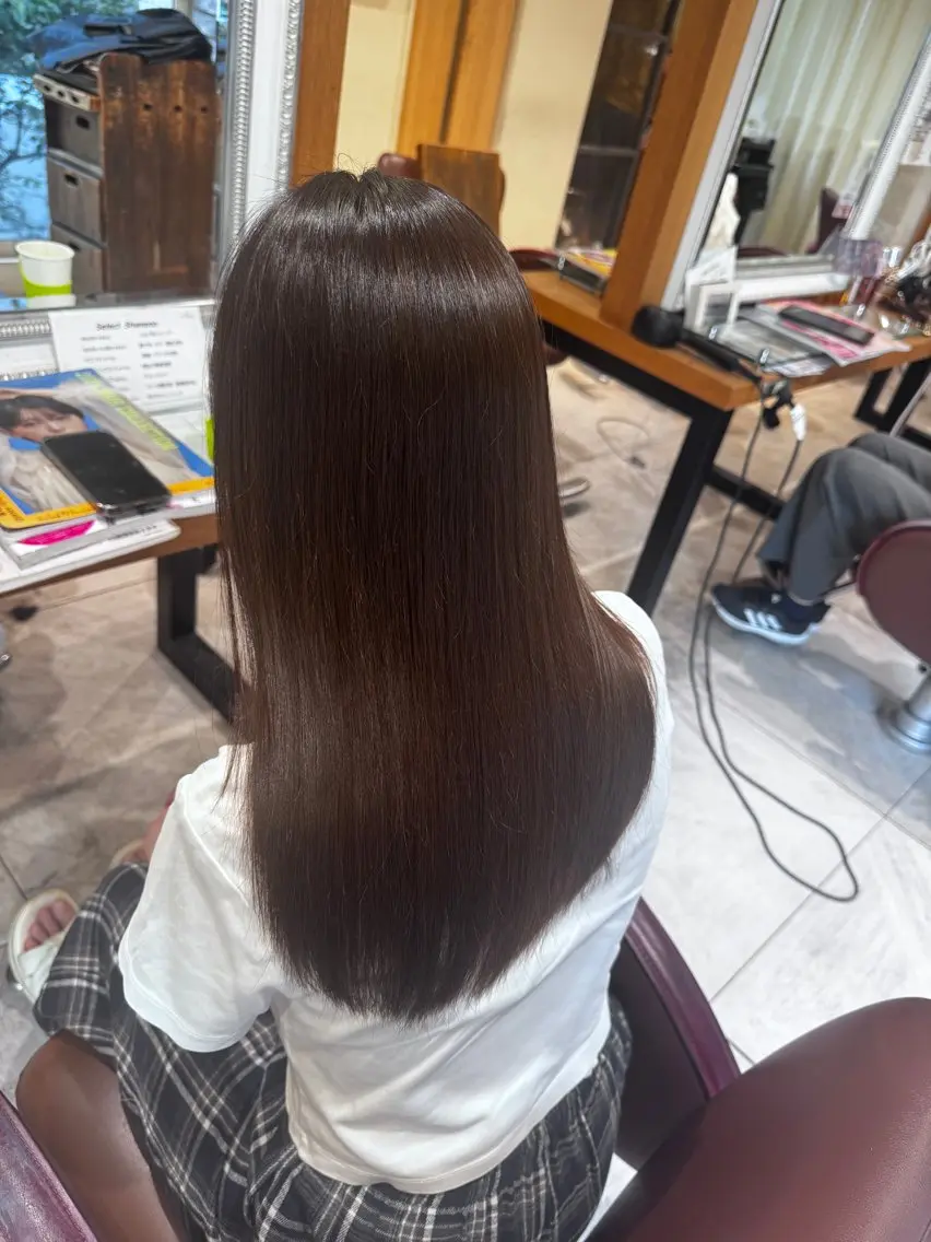 カラー 三留 愛未のヘアスタイル