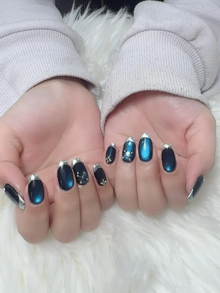 ネイル べっ甲ネイル チークネイル フラッシュネイル フットネイル フレンチネイル ハンドネイル Squen Nail shinjukuのネイルデザイン