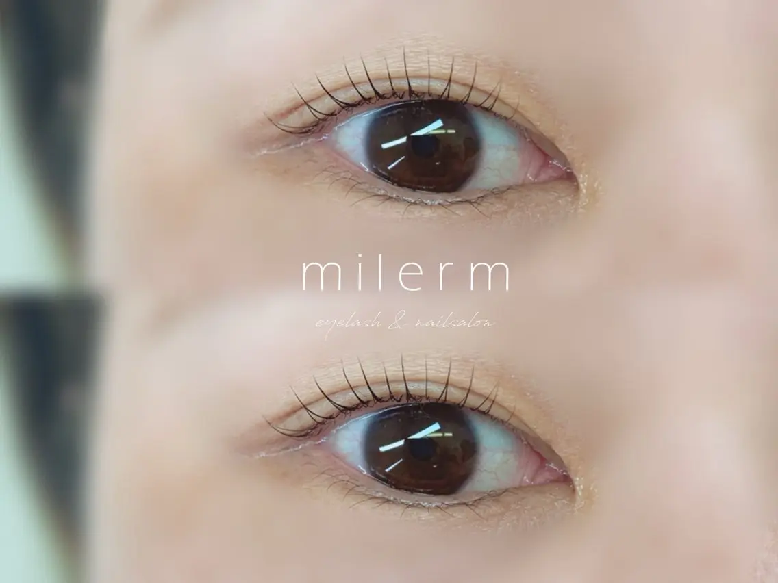 マツエク・マツパ マツエク milerm 🔸KANA🔸のマツエク・マツパデザイン