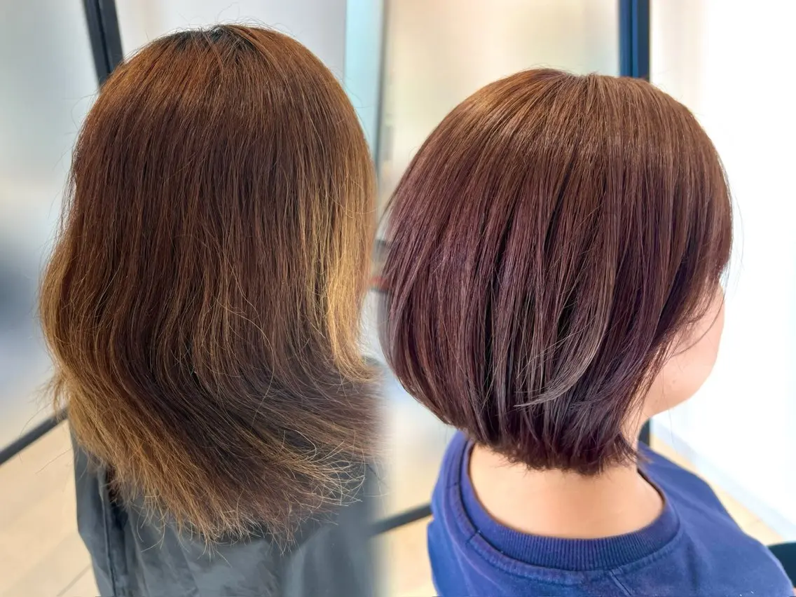 ショート ボブ カット LiTA 友田未来のヘアスタイル